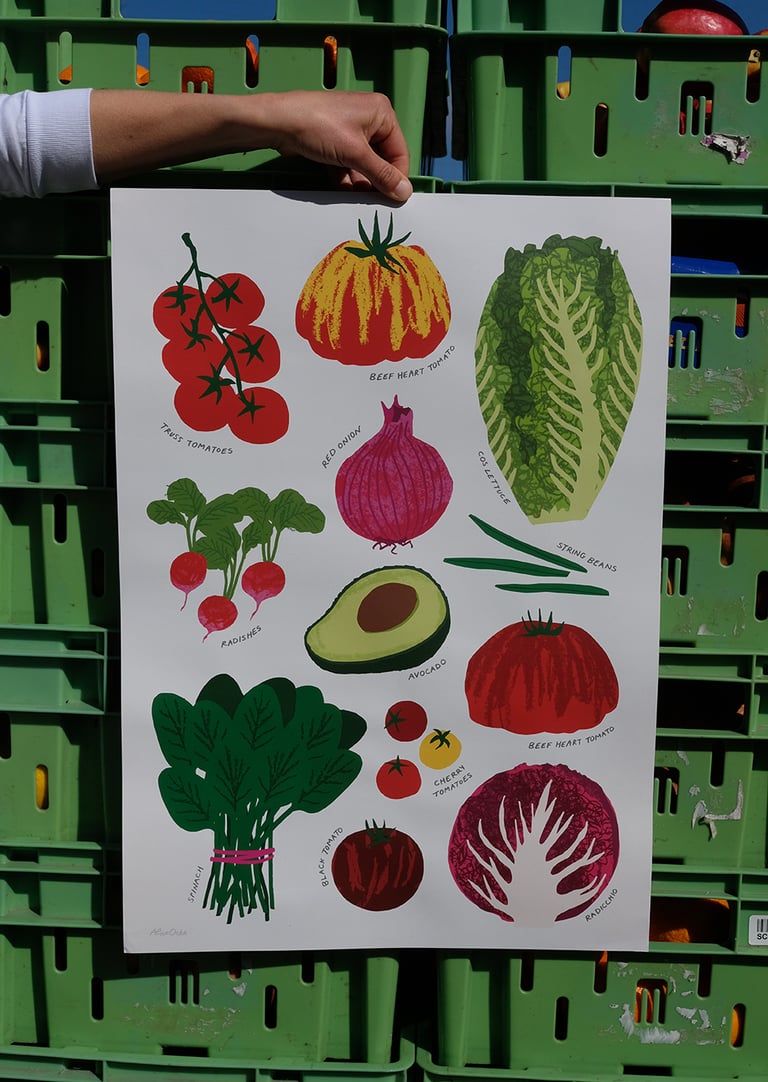 Market Poster: Salad Image 5