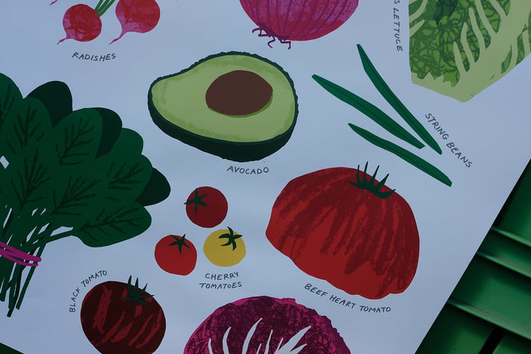 Market Poster: Salad Image 4
