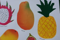 Image 3 of Market Poster: Tropical Fruit