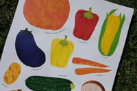 Image 2 of Market Poster: Veggies