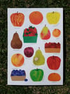 Market Poster: Lunchbox Fruit