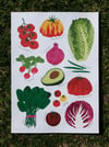 Market Poster: Salad