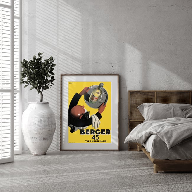 Berger 45 | Roland Ansieau | 1935 | Vintage Ads | Wall Art Print | Vintage Poster