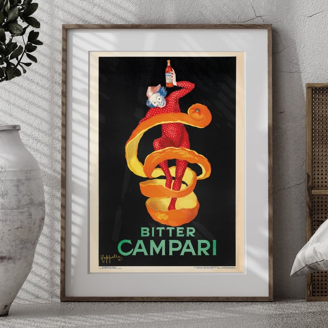 Bitter Campari | Leonetto Cappiello | 1921 | Vintage Ads | Wall Art Print | Vintage Poster