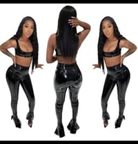 LEATHER 2 PIECEE SET 