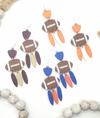 Image of Team Football Dangles