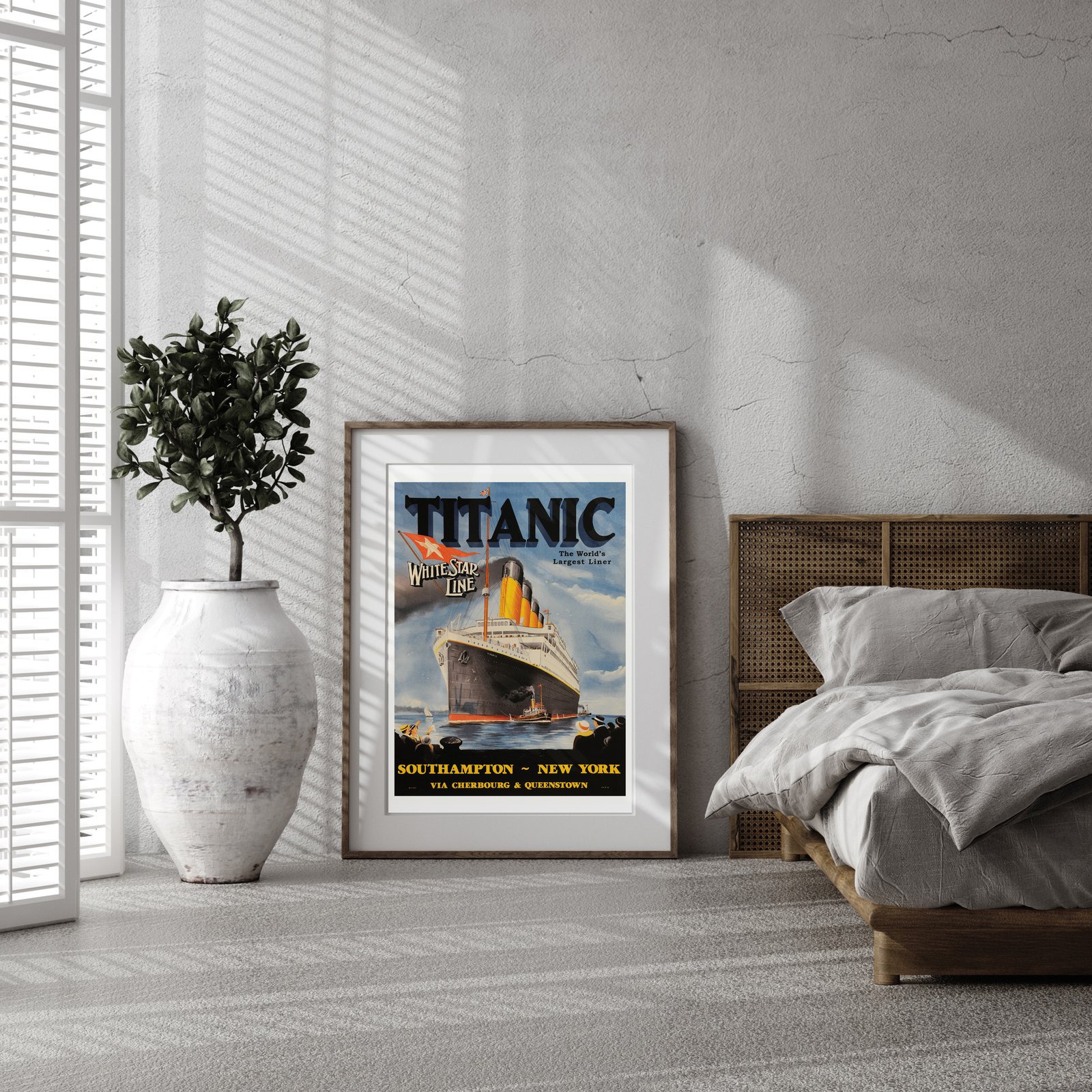 Titanic | P.C. Fussey | 1912 | Wall Art Print | Home Decor