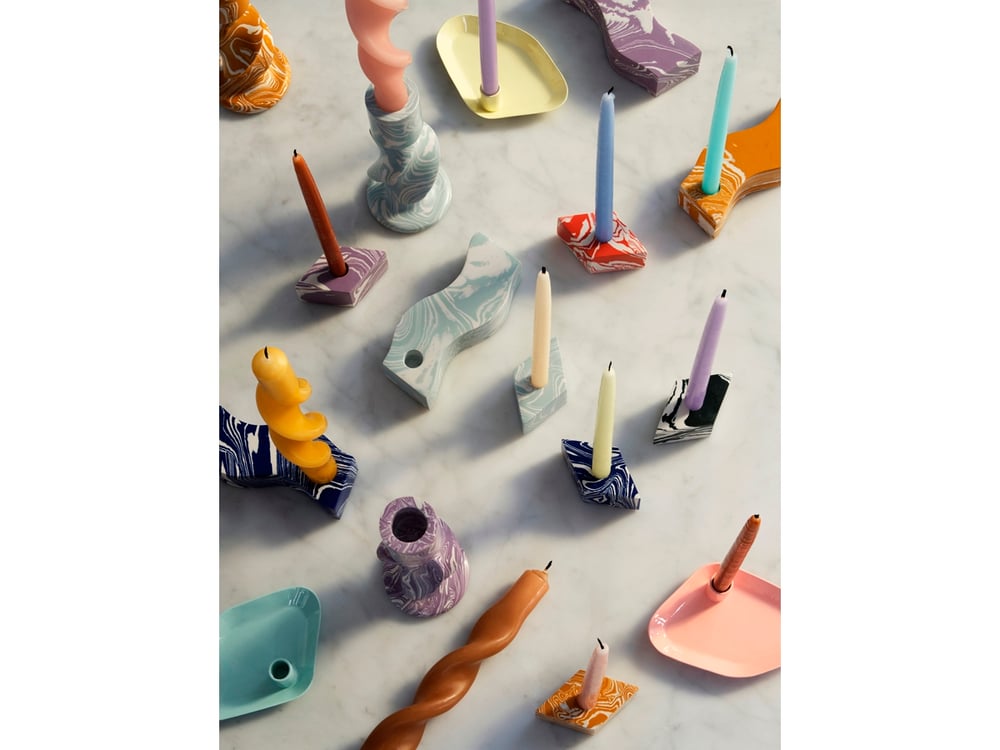 Image of Mini candle plate by Broste Copenhagen
