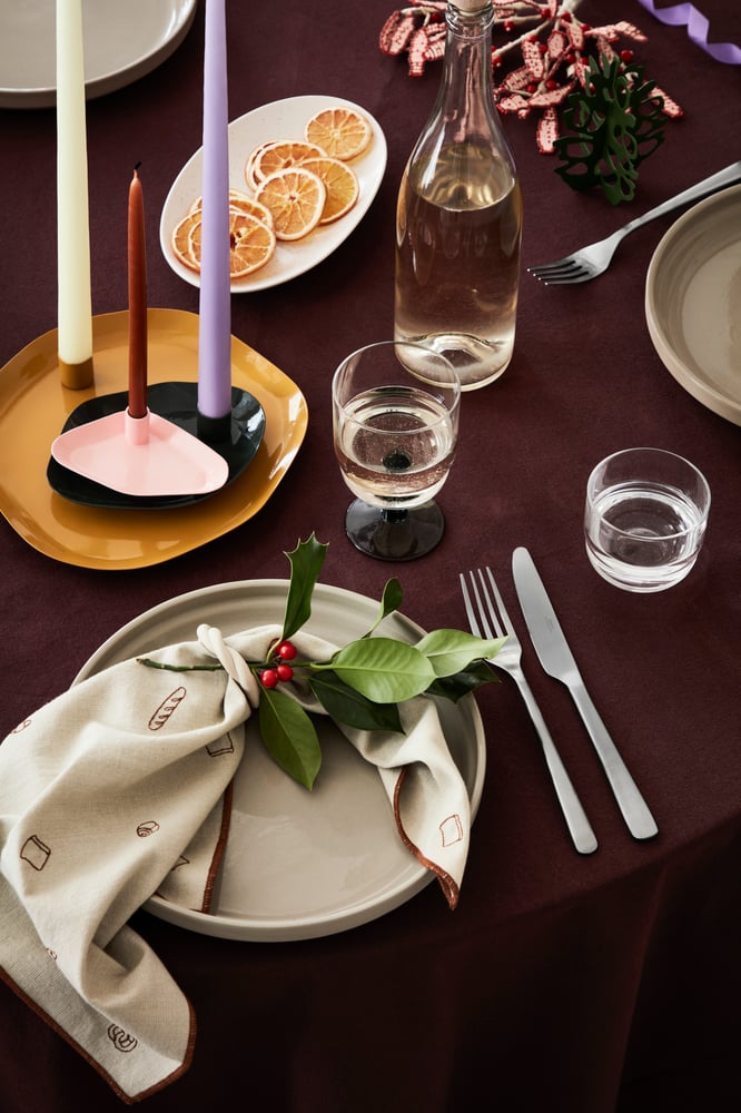 Image of Mini candle plate by Broste Copenhagen