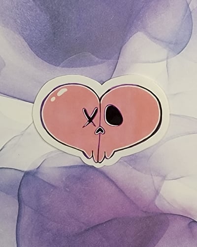 Image of Luvskulls - Sticker