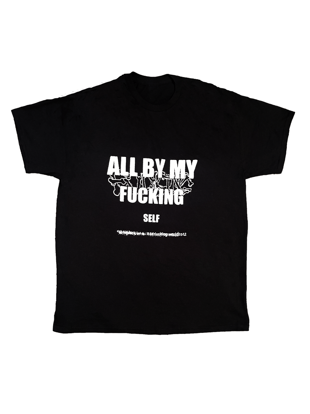 Image of ALL BY MYSELF S/S (BLACK)