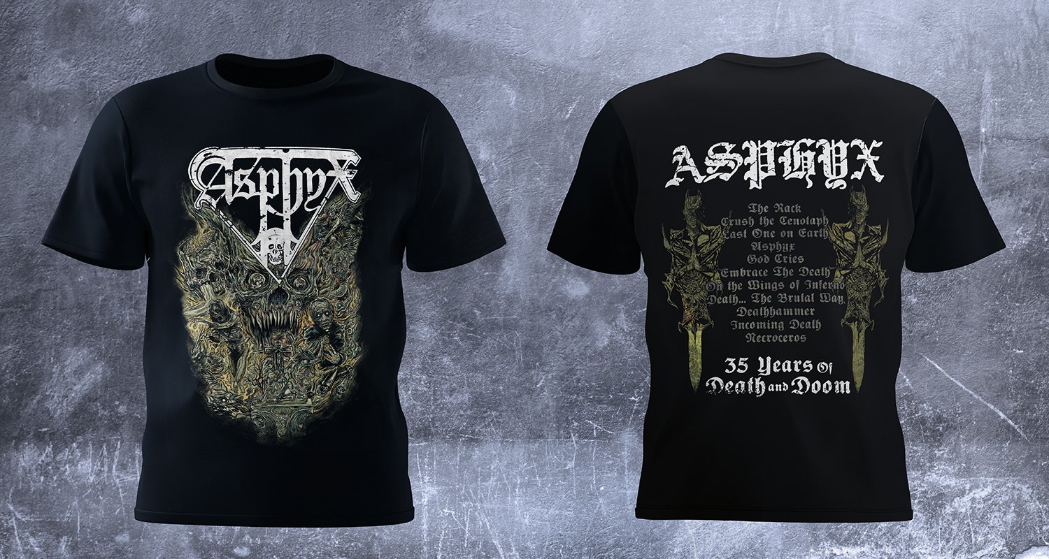 T- Shirt - 35 years | asphyx