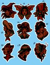 Lady Heads 10-18
