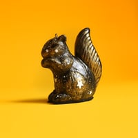 Image 4 of RUSTIC GOLD SQUIRREL ORNAMENT #1