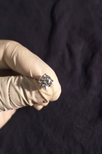 Image 5 of Moissanite Diamond Studs