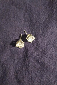Image 4 of Moissanite Diamond Studs