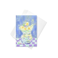 Image 3 of Blue Greeting Card