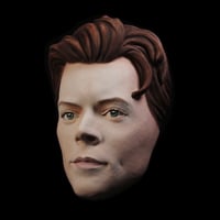 Image 2 of Harry Styles - Hand Painted Clay Mask Sculpture