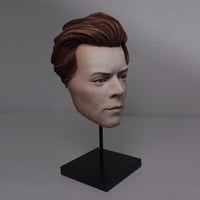 Image 5 of Harry Styles - Hand Painted Clay Mask Sculpture