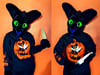 Pumpkin Cat Tshirt AND Sweatshirt 