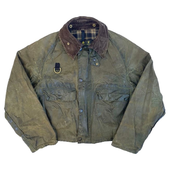 Vintage Barbour A130 Spey Jacket - Green | WAY OUT CACHE