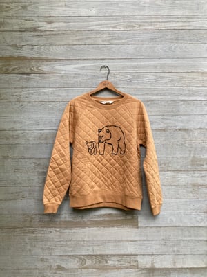 Image of Quilted Bear Sweatshirt