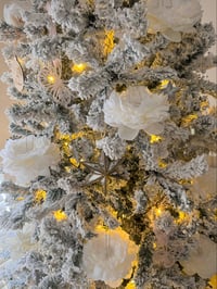 Image 2 of White Hanging Peony (with pearls)