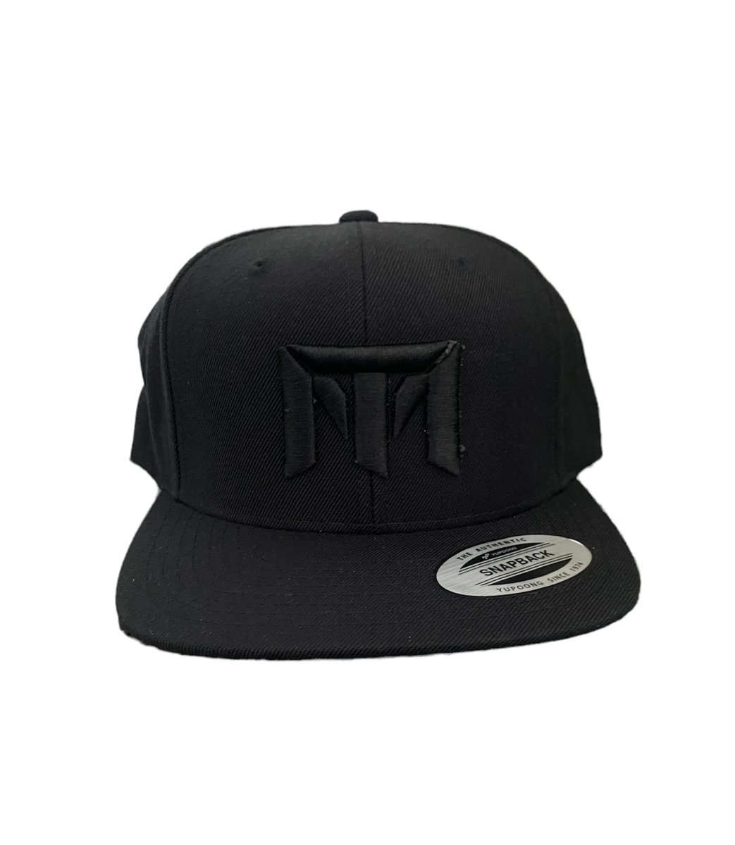 MT Logo Hat (Black on Black BLM)