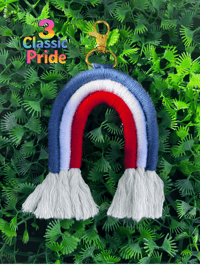 Image 4 of Hope Rainbow Keychain – For Agustín