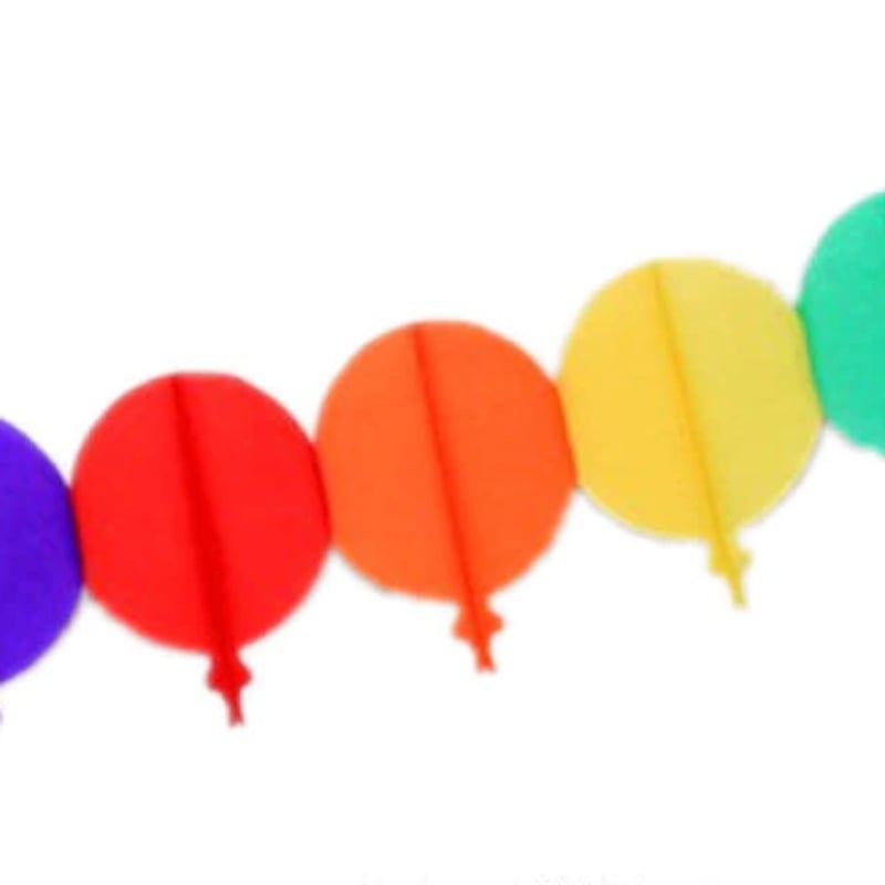 Image of Tissue Garland: Balloons