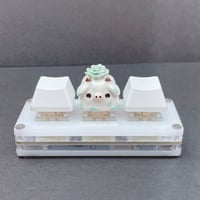 Image 3 of succulent cow ceramic keycap-5