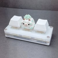 Image 4 of succulent cow ceramic keycap-5