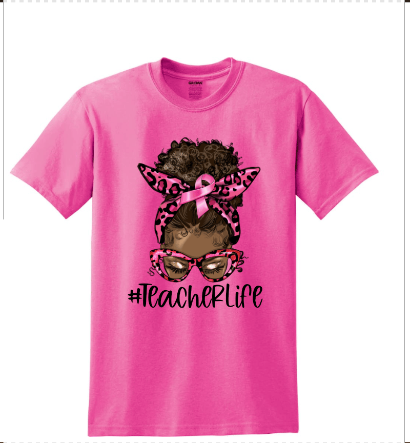 Image of That Life.... Breast Cancer Awareness Tee- African American