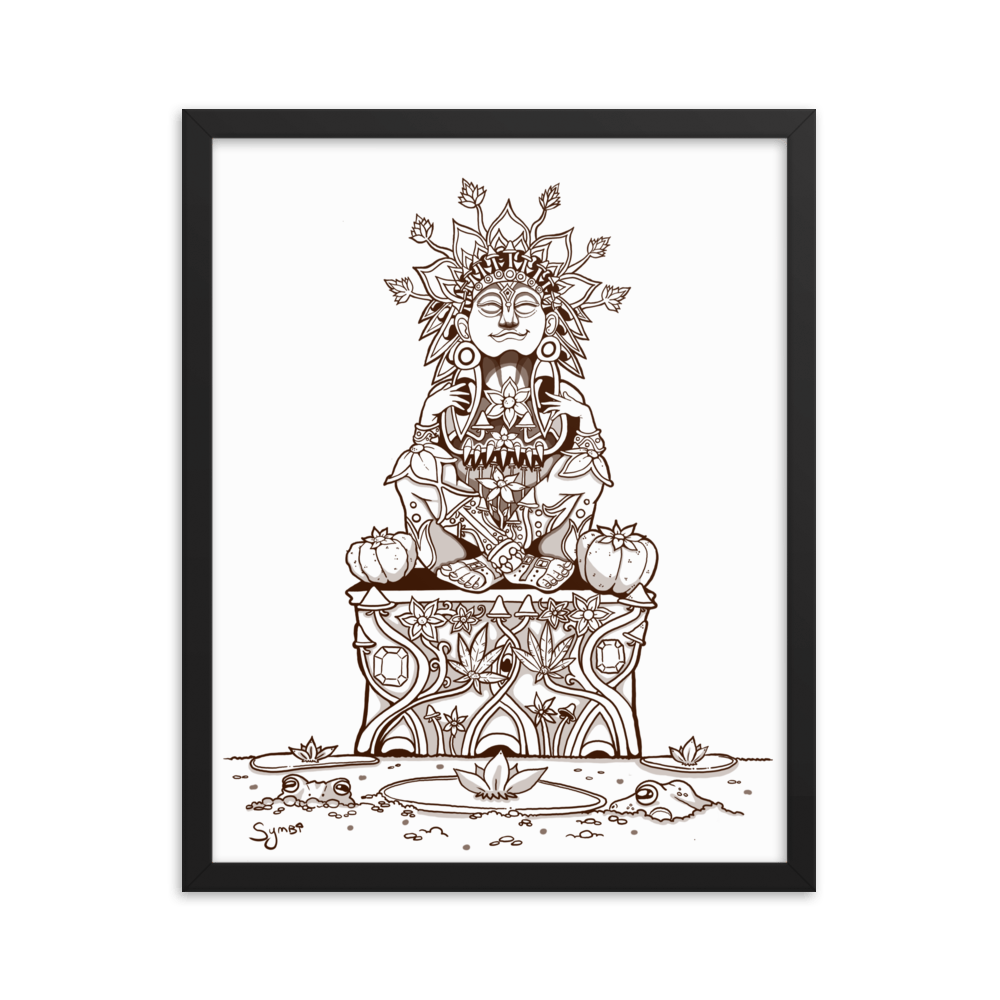 Image of The Flower Prince (Framed Poster)