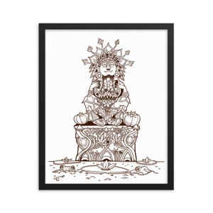 Image of The Flower Prince (Framed Poster)