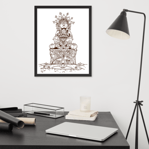 Image of The Flower Prince (Framed Poster)