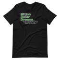 Million Dollar Dreams White/outline Unisex T-Shirt 