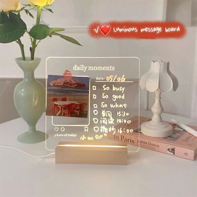 Image of Rewritable Night Light LED Message Board