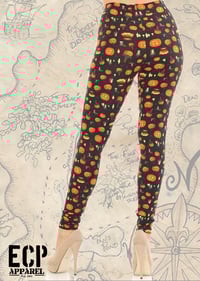 Image 2 of "Trick Or Treat Jack O' Lanterns" Buter Soft Leggings