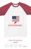 Unisex 3/4 Baseball tee