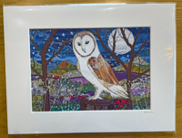 Image 1 of Barn Owl Print