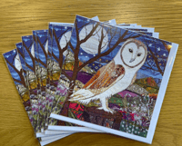 Image 2 of Barn Owl Card