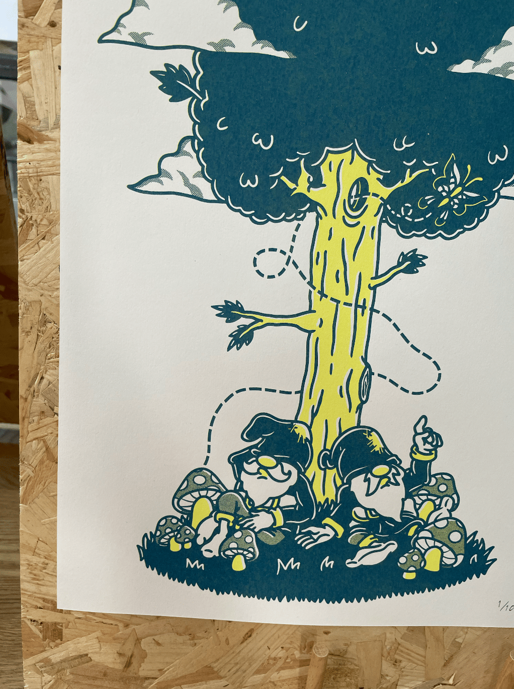 Image of ILLWOOKIE - Limited Edition Screen Print