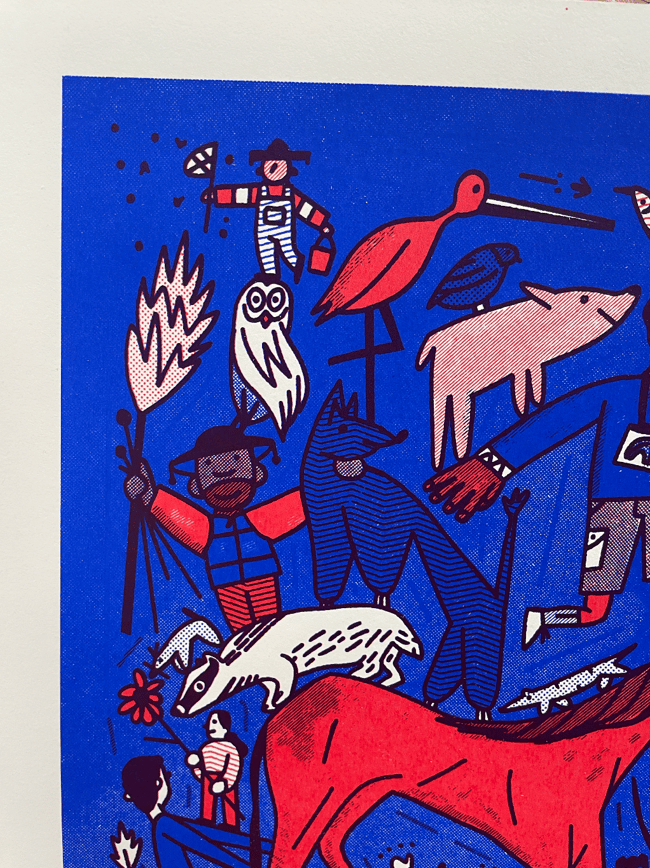 Laurie Avon Limited Edition Screen Prints Seed Magazeen