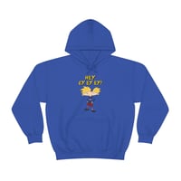 Image 2 of Hey Ey Ey Ey! Unisex Heavy Blend Hooded Sweatshirt