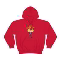 Image 3 of Hey Ey Ey Ey! Unisex Heavy Blend Hooded Sweatshirt