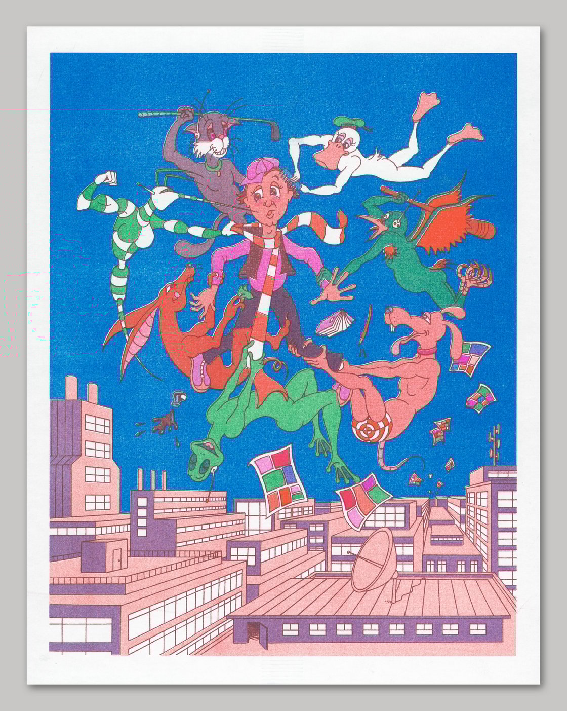 Image of Affiche Riso par Nicolas Guine - 2022