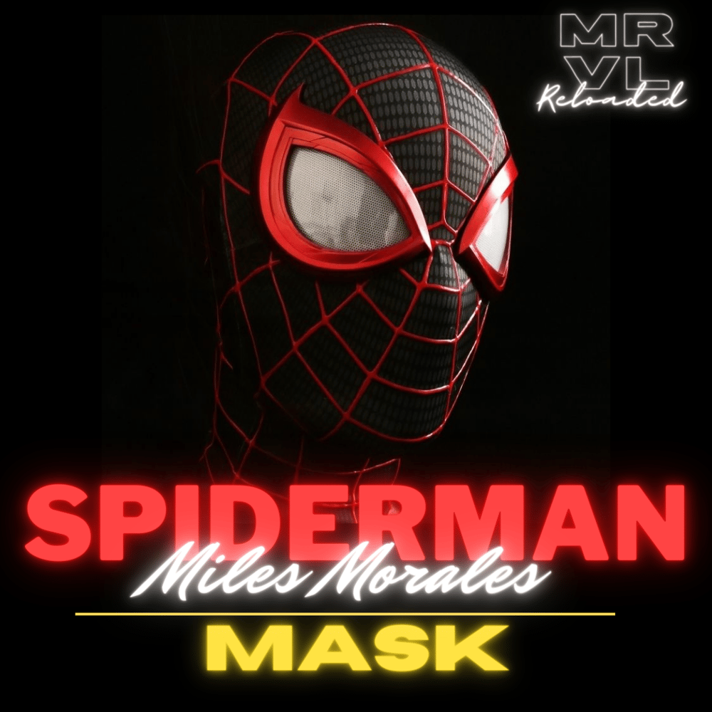  Spider-Man Miles Morales Cosplay Mask