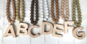 Image of Mini Love Beads - LETTERS (S-Z)