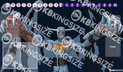 Image of Lanky Devil Man Playmat 